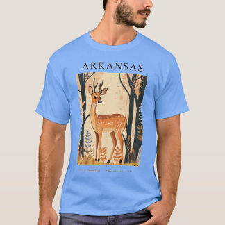 Camiseta Mamífero estatal de ARKANSAS