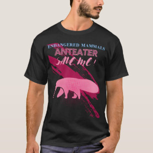 Camiseta Mamíferos En peligro de extinción oso hormiguero d