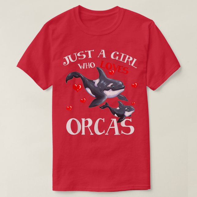 Camiseta Mamíferos marinos del Mar de los Ventiladores Orca (Diseño del anverso)