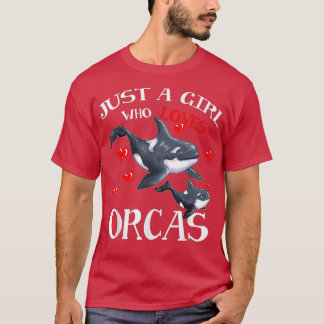 Camiseta Mamíferos marinos del Mar de los Ventiladores Orca
