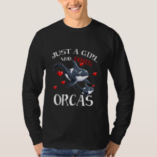 Camiseta Mamíferos marinos del Mar de los Ventiladores Orca