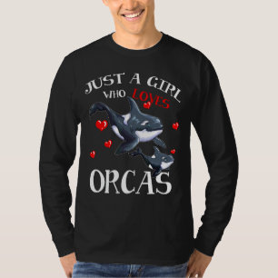 Camiseta Mamíferos marinos del Mar de los Ventiladores Orca