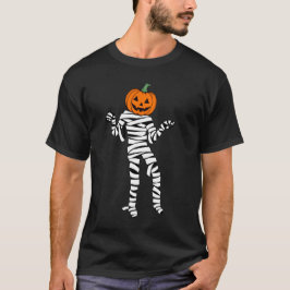 Camiseta Mamita con cara de calabaza
