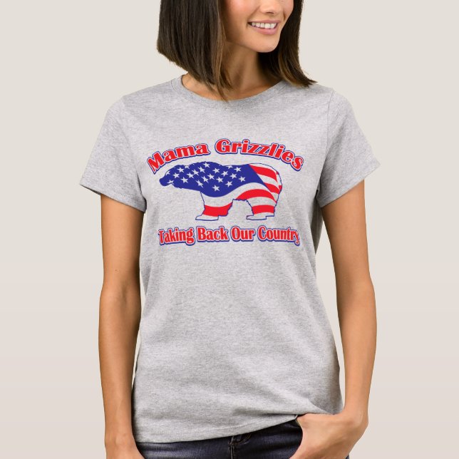 Camiseta Mamma-Grizzly (Anverso)