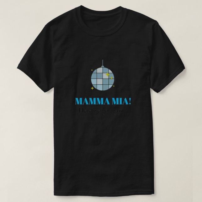 Camiseta Mamma Mia Few Scoop (Diseño del anverso)