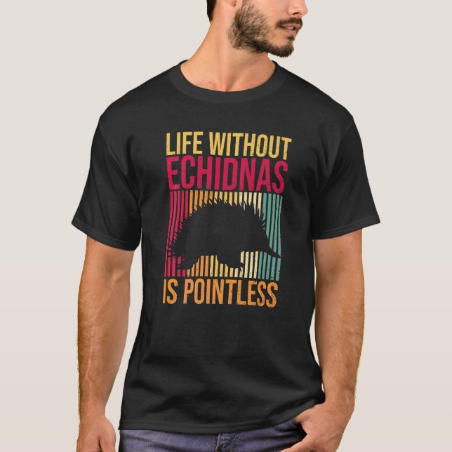 Camiseta Mammal Espinoso Echidna Para Un Echidna (Anverso)