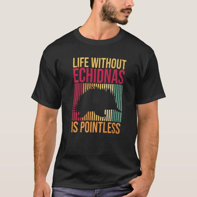 Camiseta Mammal Espinoso Echidna Para Un Echidna (Anverso)