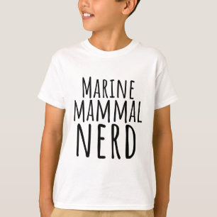 Camiseta Mammal marino Nerd