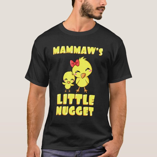 Camiseta Mammaws Pequeño Día de la Madre de la Abuela de Po (Anverso)