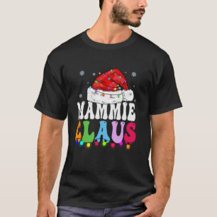 Camiseta Mammie Claus Divertida Familia de Navidad Matanza 