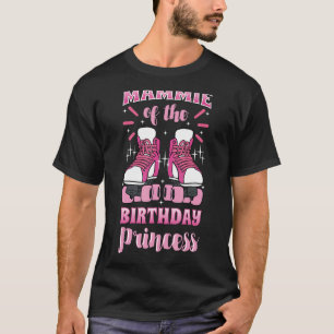 Camiseta Mammie de la Princesa Nacida Patineta