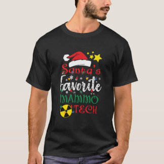 Camiseta Mammo Tech de Mamografía Favorita de Santa