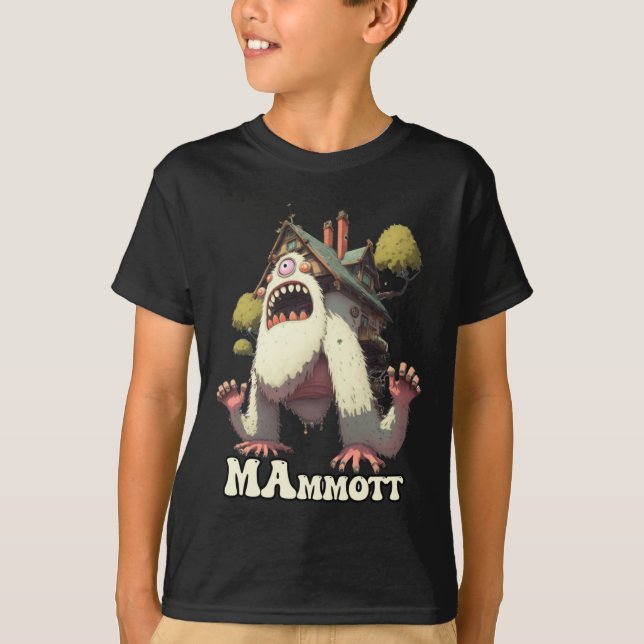 Camiseta mammot de mis monstruos cantantes (Anverso)