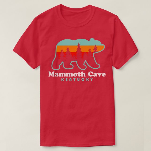 Camiseta Mammoth Cave National Park Souvenirs Kentucky (Diseño del anverso)