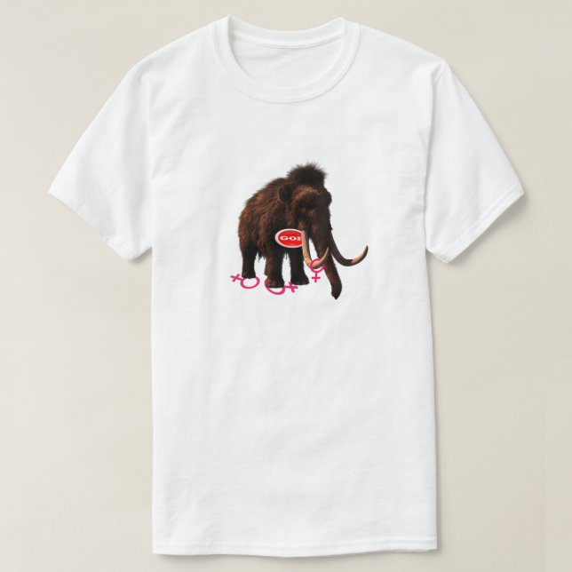 Camiseta Mammoth GOPs New Mascot T-Shirt (Diseño del anverso)