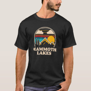 Camiseta Mammoth Lakes California estilo retro y vintage