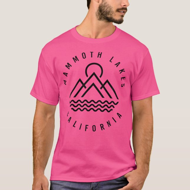 Camiseta Mammoth Lakes Mountains California Senderismo al a (Anverso)