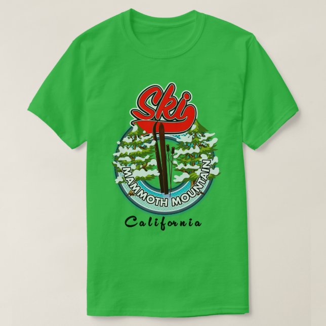 Camiseta Mammoth Mountain California (Diseño del anverso)