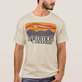 Camiseta Mammoth Mountain Retro estilo Sunset de los años 7