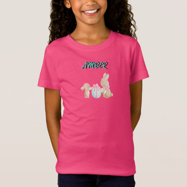 Camiseta "MAMMY AND BABY BUNNY" DEL ESTE (Anverso)