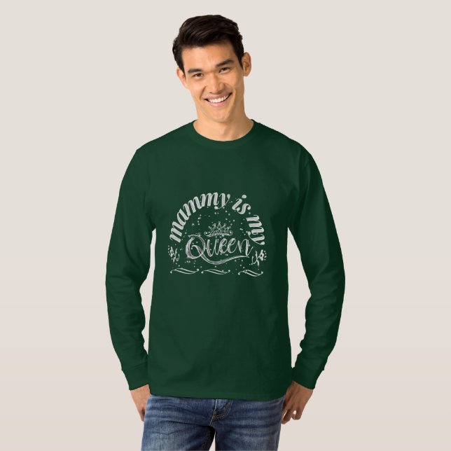 Camiseta Mammy es mi reina (Anverso completo)