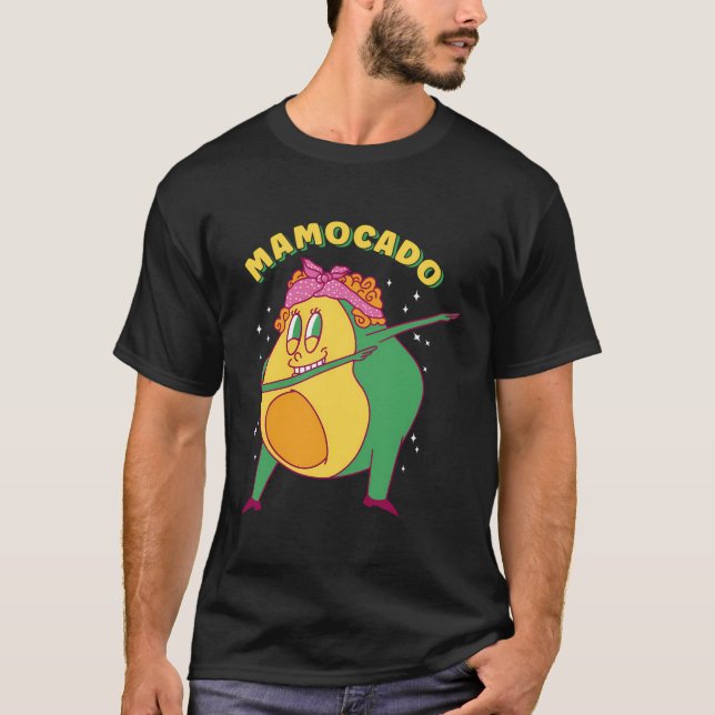 Camiseta Mamocado Nacho Problema Fiesta mexicana Aguacate M (Anverso)