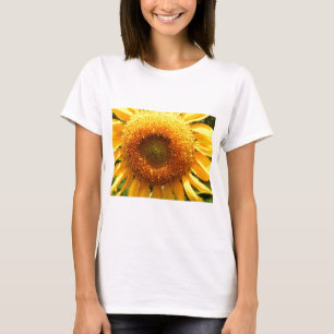 Camiseta Mamut amarillo gigante Foto de girasol