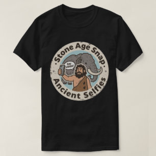 Camiseta Mamut de Selfie Caveman
