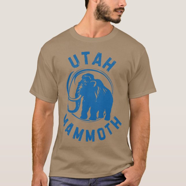 Camiseta Mamut de Utah (Anverso)