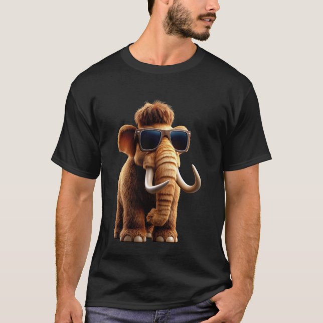 Camiseta Mamut Divertido Mamuts Mamut Lindo (Anverso)