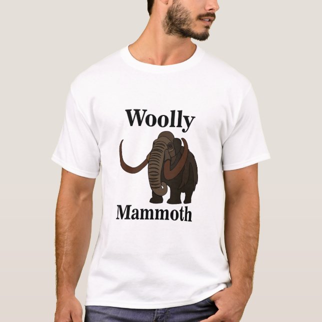 Camiseta Mamut Lanudo  (Anverso)