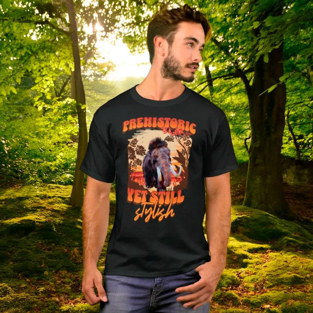 Camiseta Mamut Lanudo Prehistórico, Pero Aún Así Elegante,  (Subido por el creador)