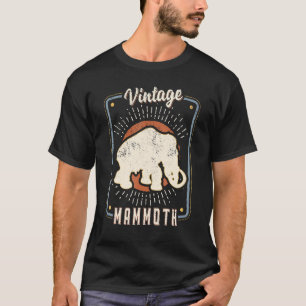 Camiseta Mamut Woolth Vintage Retro clásico amor animal
