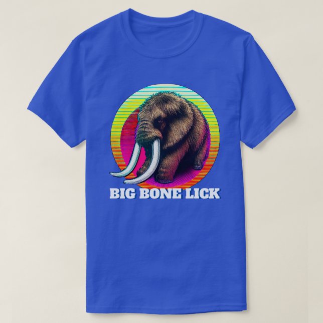 Camiseta Mamut y Big Bone Lick Kentucky (Diseño del anverso)