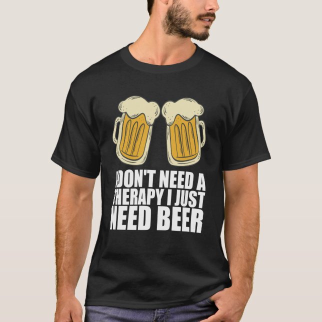 Camiseta Man cave Craft beer Drunken (Anverso)