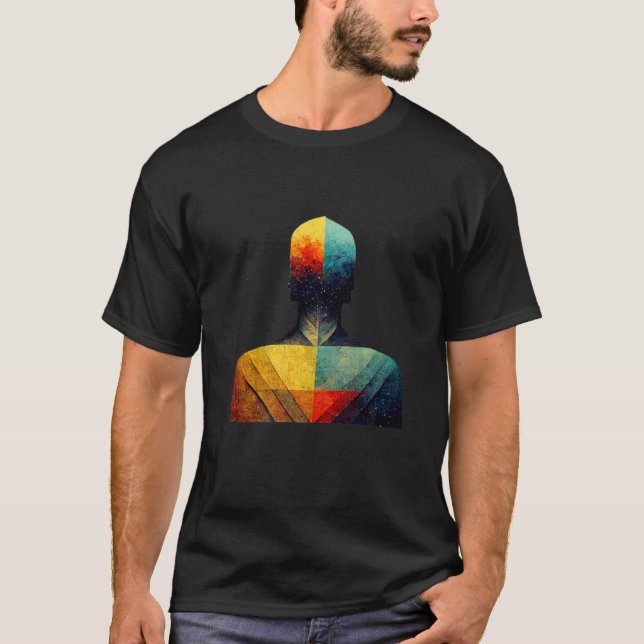 Camiseta Man Experience Self Realization   (Anverso)
