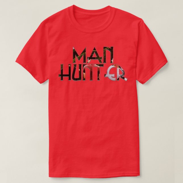 CAMISETA MAN HUNTER (Diseño del anverso)