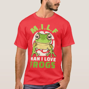 Camiseta Man I Love Frogs M