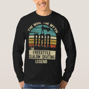 Camiseta Man Myth Legend Dad Freestyle slalom