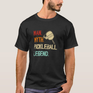 Camiseta Man Myth Pickleball Legend Funny design para hombr