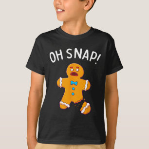 Camiseta Man Oh Snap Navidades Divertido Cookie Baking Rega
