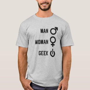 Camiseta Man Woman Geek Gift