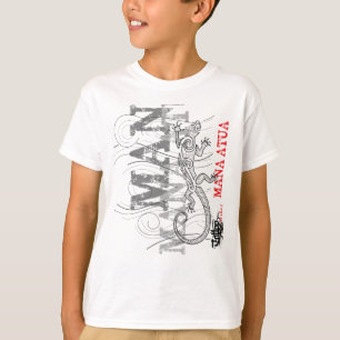 Camiseta Mana Atua - Poder de los dioses (camiseta blanca)