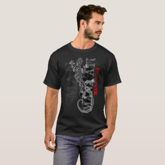 Camiseta Mana Atua - Poder de los dioses (escritura roja)