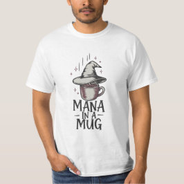 Camiseta Mana en una taza – Café Sombrero de Mago