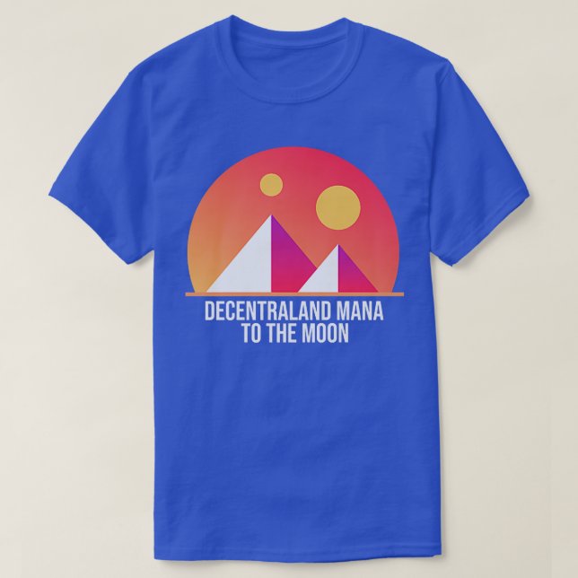 Camiseta MANA y Decentraland al Astronauta de Cripto de la  (Diseño del anverso)