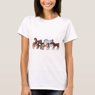 Camiseta manada céltica del caballo
