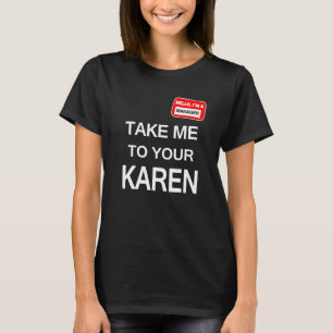 Camiseta manager Karen meme