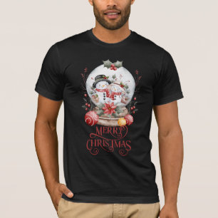 Camiseta Mañana Invernal Navidades Felices