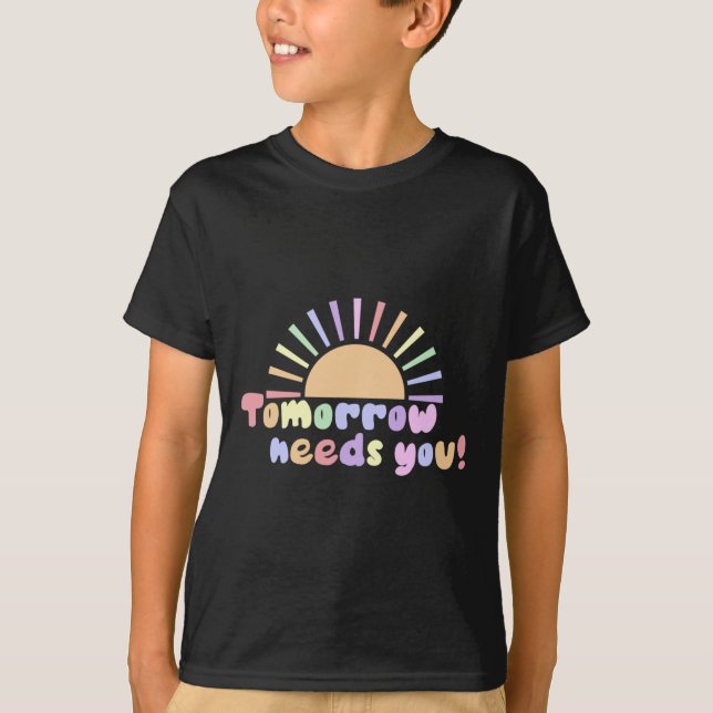 Camiseta ¡Mañana Te Necesita! (Anverso)